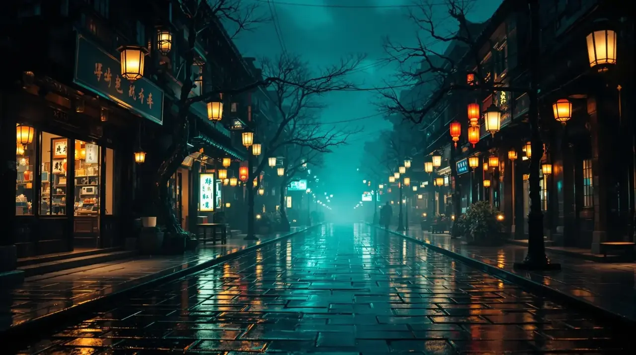 《重生：路灯下的她》精选推荐横幅，穿越重生短剧